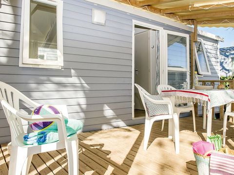 MOBILE HOME 6 people - Comfort XL | 2 Bedrooms | 4/6 Pers | Covered Terrace | Air Conditioning