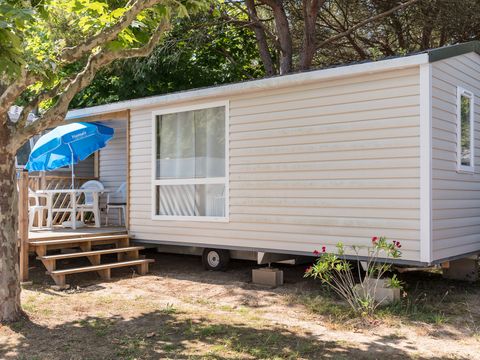 MOBILE HOME 6 people - Comfort | 3 Bedrooms | 6 Pers. | Small Terrace | Air conditioning