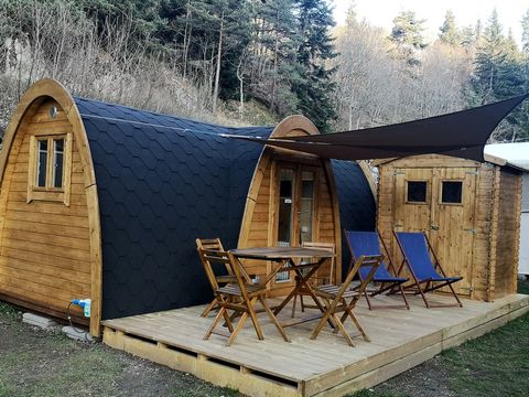 HÉBERGEMENT INSOLITE 4 personnes - POD 12, 60 m² + terrasse 2/4 personnes