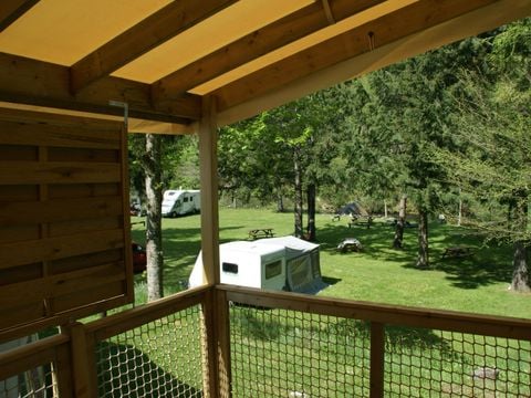 TENTE 5 personnes - Ecolodge Sahari 30m² terrasse couverte (sans sanitaires) 4/5 personnes