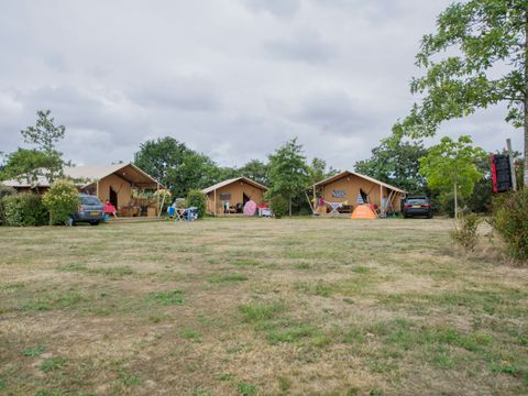 TENTE TOILE ET BOIS 6 personnes - Tente safari Mouette