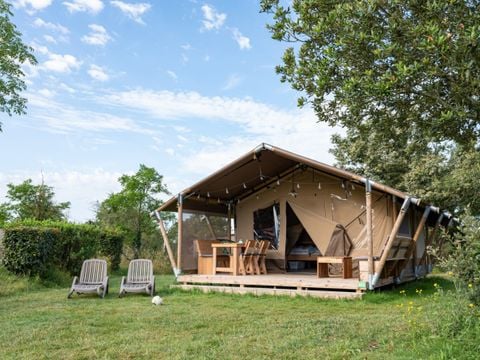 HÉBERGEMENT INSOLITE 5 personnes - Tente safari Rouget