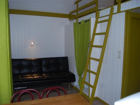 CHALET 5 people - Cabane Mezzanine Standard 25m² - 1 bedroom + covered terrace