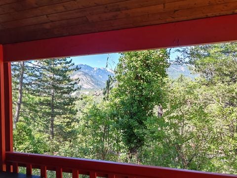 CHALET 5 people - Cabane Mezzanine Standard 25m² - 1 bedroom + covered terrace