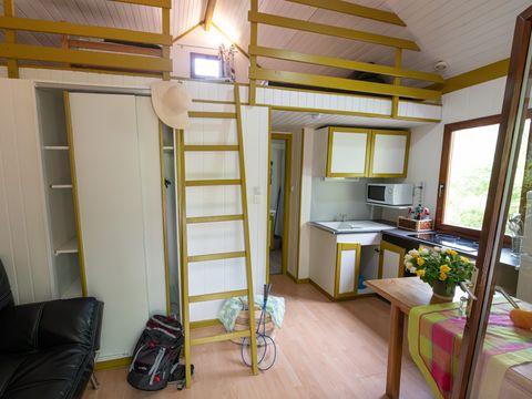 CHALET 5 people - Cabane Mezzanine Standard 25m² - 1 bedroom + covered terrace