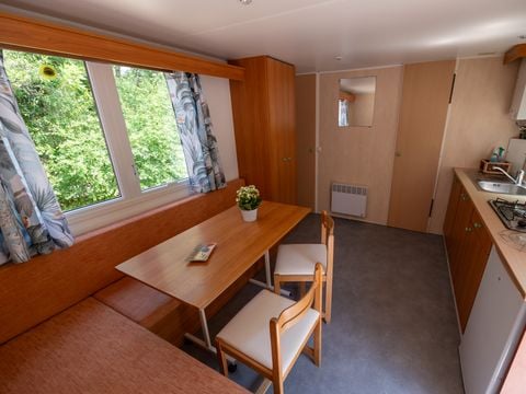 MOBILHOME 4 personnes - Standard Escapade 23m² - 2 chambres + Terrasse avec Parasol