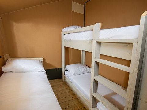 TENTE TOILE ET BOIS 5 personnes - Tente Eco Lodge | 2 Ch. | 4/5 Pers. | Sans SDB