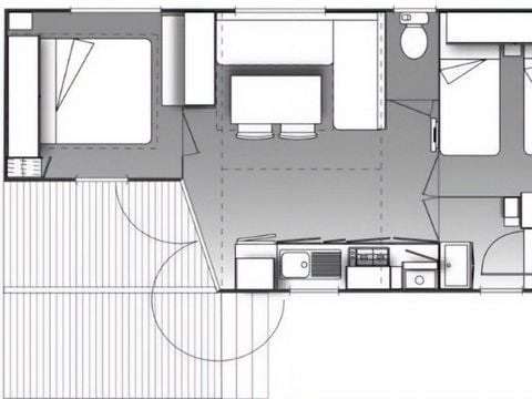 MOBILHOME 4 personnes - Le Berger Confort+