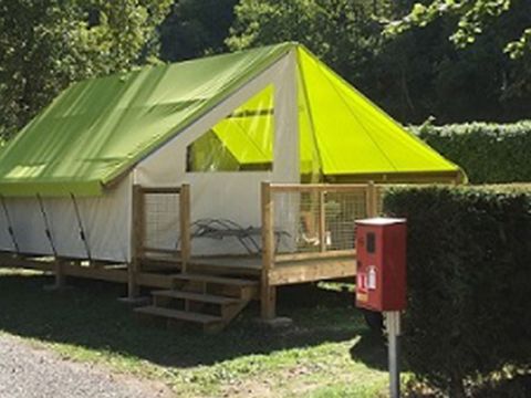 CANVAS AND WOOD TENT 5 people - Junior Ecolodge