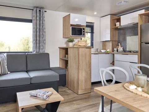 MOBILHOME 6 personnes - L'Ile, Mobil Home 3 CH- 6 pers/LV+clim+2 SDB.