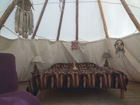 UNUSUAL ACCOMMODATION 2 people - Tipi 2/3p without sanitary facilities