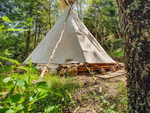 UNUSUAL ACCOMMODATION 2 people - Tipi 2/3p without sanitary facilities