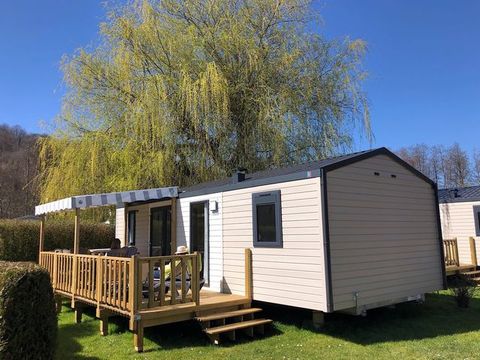 MOBILE HOME 6 people - PREMIUM - 3 bedrooms - TV - with covered terrace - dishwasher