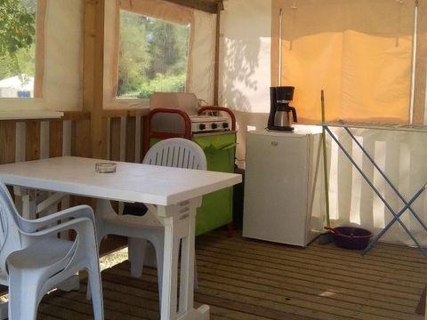 MOBILE HOME 2 people - Valentin - kitchen on terrace