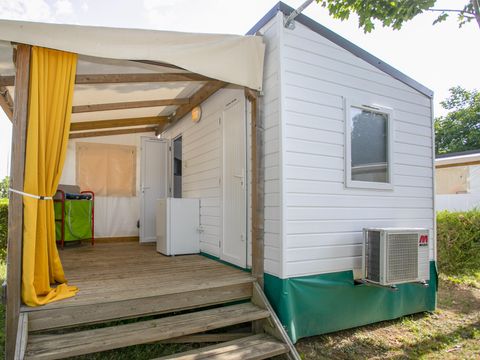 MOBILE HOME 2 people - Valentin - kitchen on terrace