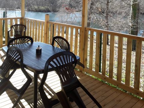 MOBILE HOME 6 people - cottage 3 bedrooms river