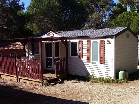 MOBILE HOME 4 people - BLEUET, VIOLETTE, CAPUCINE - 2 bedrooms with covered terrace - 28m² - France