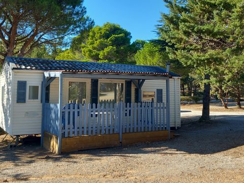 MOBILE HOME 4 people - BLEUET, VIOLETTE, CAPUCINE - 2 bedrooms with covered terrace - 28m² - France