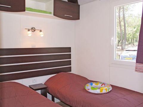 MOBILHOME 4 personnes - Loggia Classic 29m² - Climatisation - TV