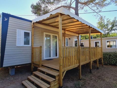 MOBILHOME 4 personnes - Loggia Premium 33m² - Climatisation - TV