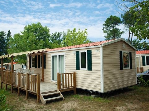 MOBILHOME 6 personnes - Mobil-home | Classic | 3 Ch. | 6 Pers. | Terrasse surélevée | Clim.