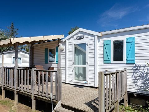 MOBILE HOME 6 people - Comfort XL | 2 Bedrooms | 4/6 Pers | Raised terrace | Air conditioning