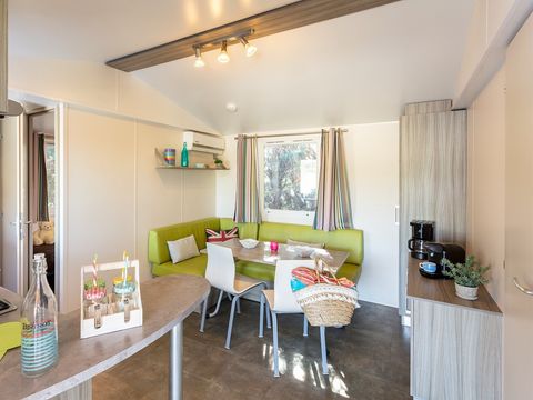 MOBILHOME 6 personnes - Mobil-home | Comfort XL | 2 Ch. | 4/6 Pers. | Terrasse Lounge | Clim.