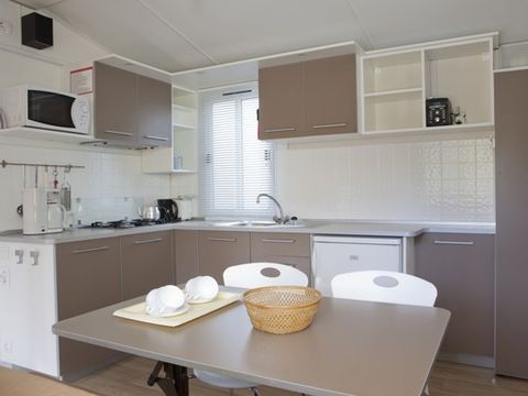 MOBILE HOME 6 people - Mobile-home | Comfort | 2 Bedrooms | 4/6 Pers. | Raised terrace | Air-con.