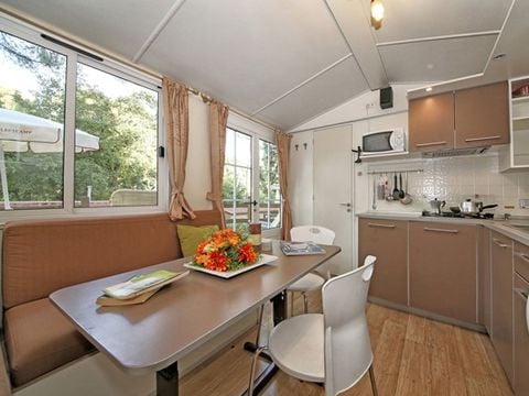 MOBILE HOME 6 people - Mobile-home | Comfort | 2 Bedrooms | 4/6 Pers. | Raised terrace | Air-con.