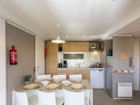 MOBILE HOME 6 people - Mobile-home | Premium | 2 Bedrooms | 4/6 Pers. | Raised terrace | Air-con.