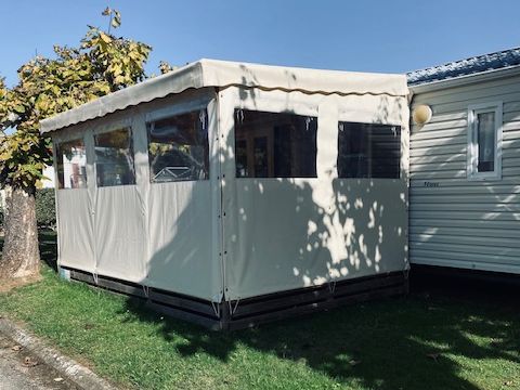 MOBILHOME 4 personnes - H 07 Mobilhome CLIM  2 ch Grande Terrasse