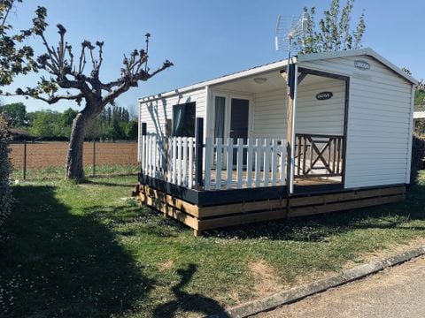 MOBILE HOME 4 people - H14 MOBILHOME 2bed CLIM integrated terrace