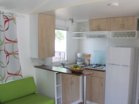 MOBILE HOME 4 people - MH2 FAMILY COMFORT 29 m² with terrace and air conditioning