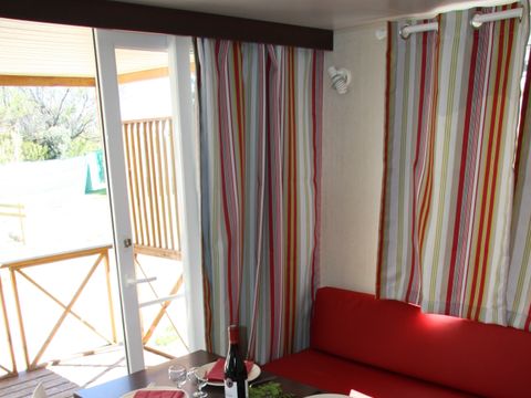 MOBILE HOME 4 people - MH2 FAMILY COMFORT 29 m² with terrace and air conditioning