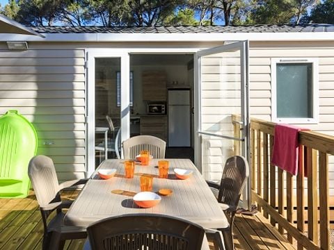 MOBILHOME 6 personnes - HANDI Confort  (Spécial PMR + clim)