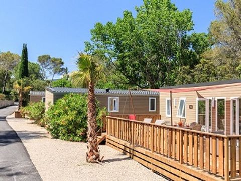 MOBILE HOME 6 people - PREMIUM Luxury 3 Bedrooms + air conditioning + TV + 2 bathrooms + hotel kit