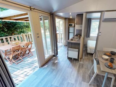 MOBILHOME 4 personnes - Klassic 3 Pièces 4 Personnes Climatisé + TV