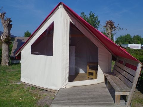 CANVAS AND WOOD TENT 4 people - Ecolodge - Sahari - 17m² - 2 bedrooms