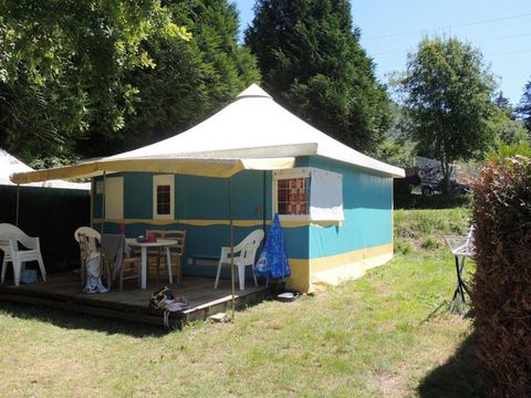 BUNGALOW TOILÉ 5 personnes - 25 m2 At kiwi sans sanitaires