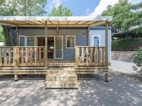 MOBILE HOME 6 people - Comfort XL | 3 Bedrooms | 6 Pers | Raised terrace | Air conditioning | TV