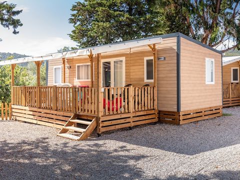 MOBILE HOME 6 people - Mobile-home | Comfort XL | 3 Bedrooms | 6 Pers. | Raised terrace | Air conditioning