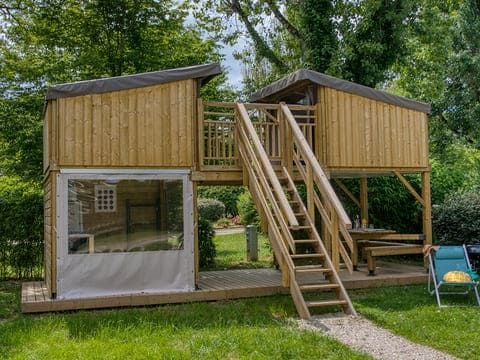 HÉBERGEMENT INSOLITE 4 personnes - Cabane Camp'étoile 20m² - 2 chambres