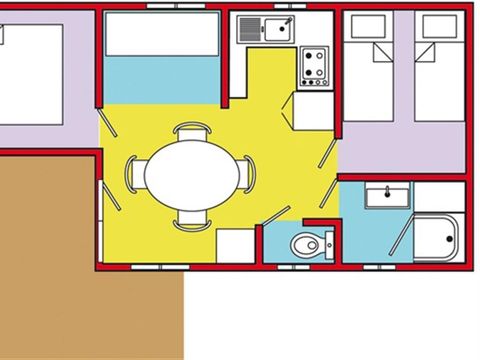 MOBILE HOME 4 people - PACIFIC