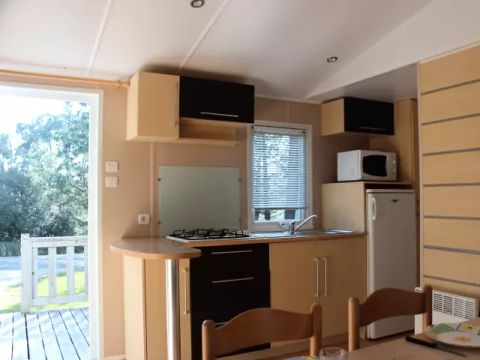 MOBILHOME 6 personnes - Mobil Home ESSENTIEL 4 Pièces 6 Personnes + TV