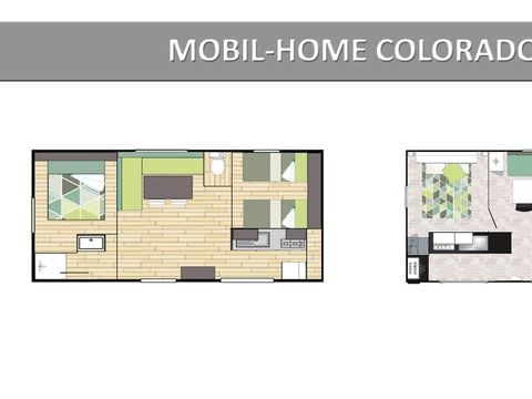 MOBILHOME 6 personnes - COLORADO. STANDARD