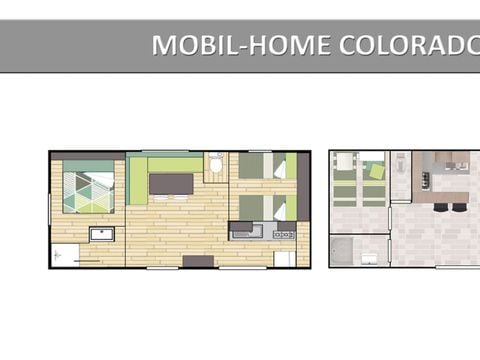 MOBILHOME 6 personnes - COLORADO STANDARD