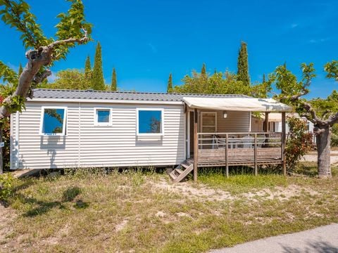 MOBILE HOME 6 people - Mobile-home | Comfort | 3 Bedrooms | 6 Pers. | Raised terrace | Air conditioning