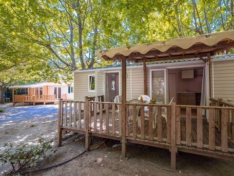 MOBILE HOME 6 people - Comfort | 2 Bedrooms | 4/6 Pers | Raised terrace | Air conditioning