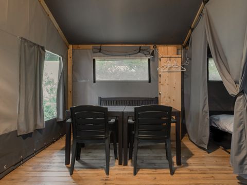 CANVAS AND WOOD TENT 4 people - Glamping Tent Camomille