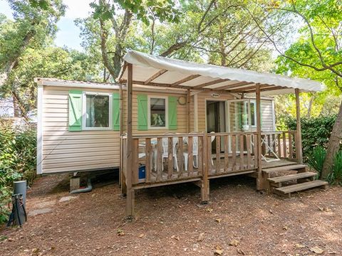 MOBILE HOME 6 people - Mobile-home | Comfort XL | 3 Bedrooms | 6 Pers. | Raised terrace | Air conditioning